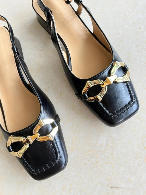 High Quality Spring Close Toe Mid-heel Soft Insole Sandals